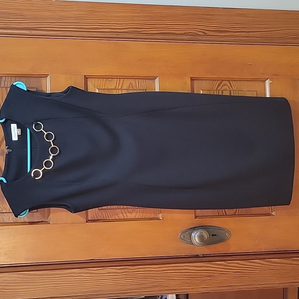 Black Calvin Klein dress